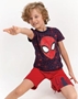 Lisanslı 4547-3 Spider-Man Erkek Çocuk Bermuda Takımı 21Y Resimi