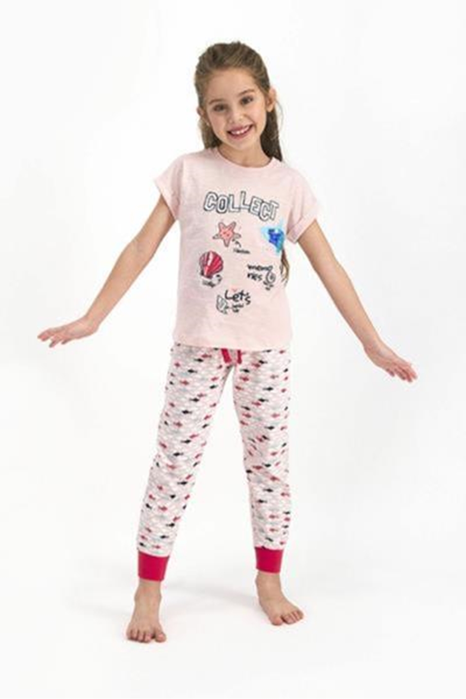 Rolypoly 2460-2 Kız Çocuk Pijama Takım 21Y Resimi
